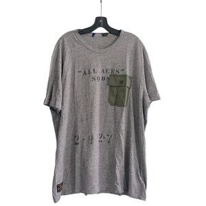 NEW Polo Ralph Lauren Sportsman Classic-Fit Army Green Pocket Jersey T-Shirt XXL